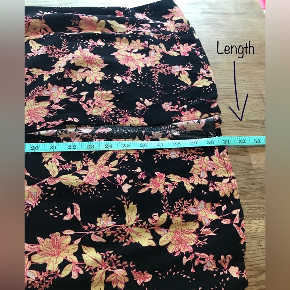 Free People Retro Love Floral Print Midi Skirt - Picture 11 of 13